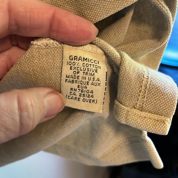 EXCELLENT CONDITION VINTAGE WOMEN’S MEDIUM SLEEVELESS COLLARED COTTON TOP - Picture 5 of 6